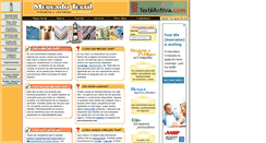 Desktop Screenshot of mercadotextil.com